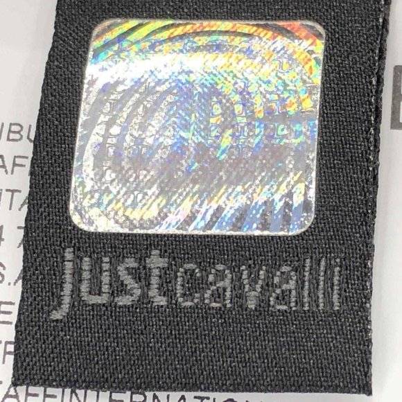 JUST CAVALLI Roberto Cavalli Grey Gray 100% Cotton Tee Tshirt Burnout Small S - Picture 7 of 7